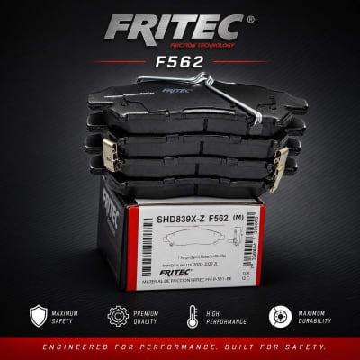 PASTILLAS DE FRENO DELANTERAS TOYOTA HIACE 1GD 2020-2025 - FRITEC HD1