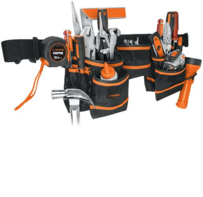 Cinturon porta herramientas de poliester Truper