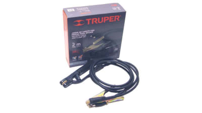 Juego de cables con tenaza para soldar,Truper