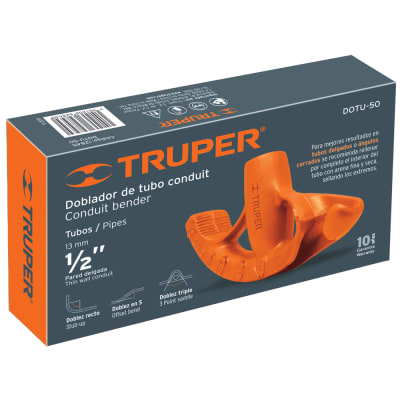 Dobladores de tubo conduit Truper