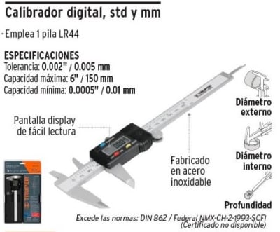 Calibrador digital 6