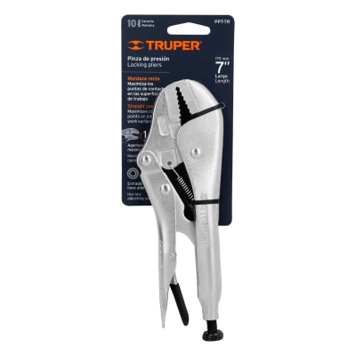 ALICATE DE PRESION, RECTOS  TRUPER