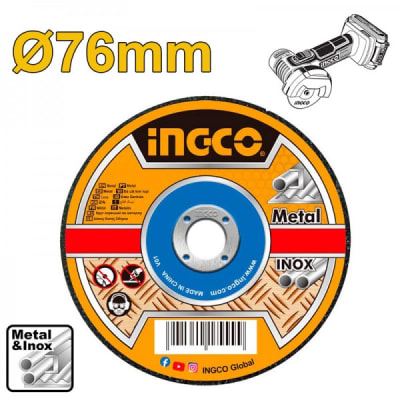 DISCO DE CORTE METAL ABRASIVO 100PCS