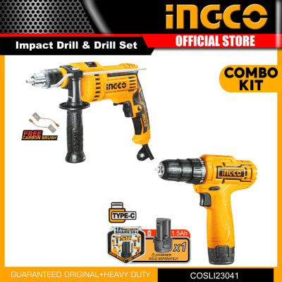 kit taladro percutor y 12V