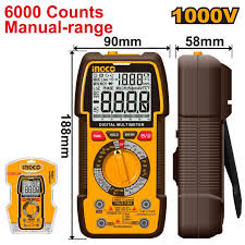 Multímetro digital 1000V 6000COUNTS