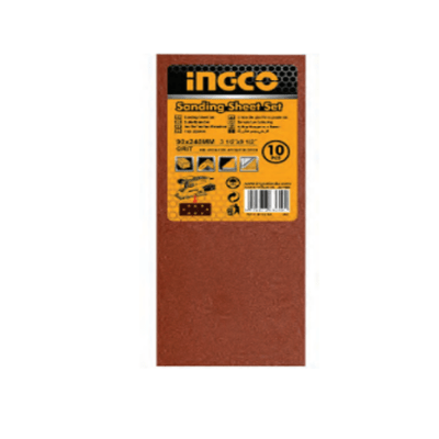 Paquete de 5 lijas para Lijadora orbital Ingco