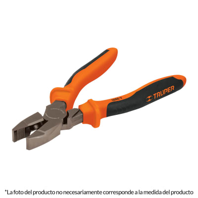 Alicate universal profesional, confort grip Truper
