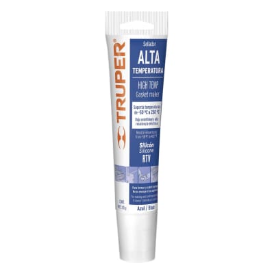 Silicona para alta temperatura, Truper