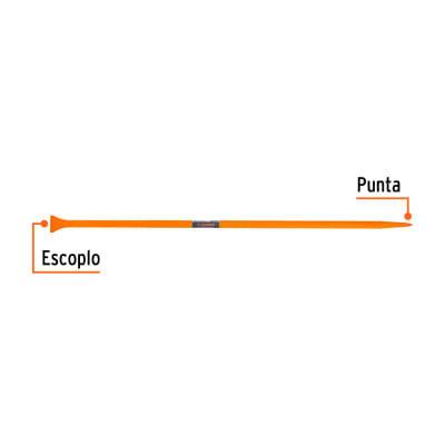 Barreta de punta de 1