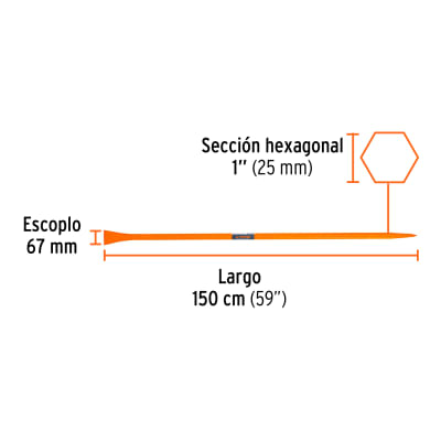 Barreta para tierra dura 1