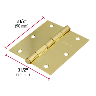 Bisagra cuadrada 3-1/2
