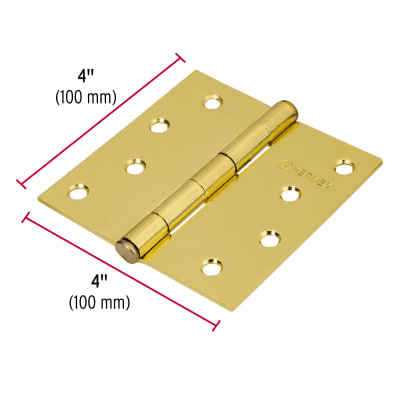 Bisagra cuadrada 3-1/2