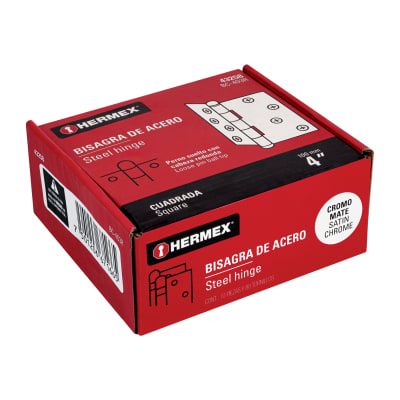 Bisagra cuadrada 4