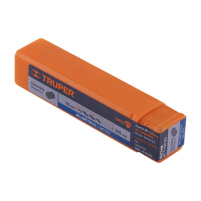 Broca para concreto 10 x 125 mm(Unidad de Venta 10 Pieza)