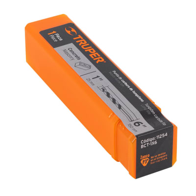 roca para concreto de 1 x 6