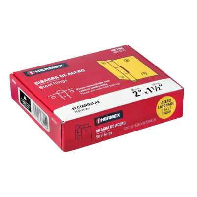 Bisagra rectangular 2