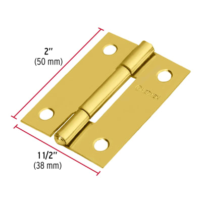 Bisagra rectangular 2