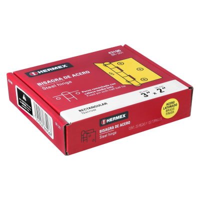 Bisagra rectangular 3