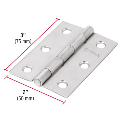 Bisagra rectangular 3