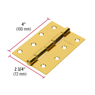 Bisagra rectangular 4