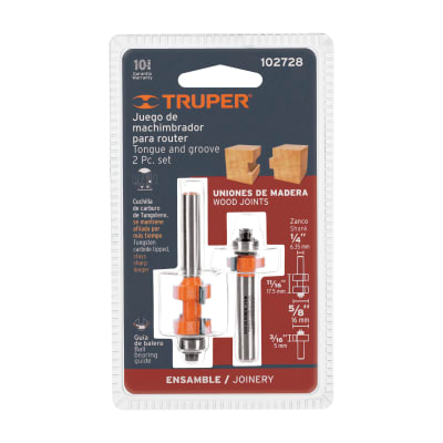 Juego de machimbrador, 5/8