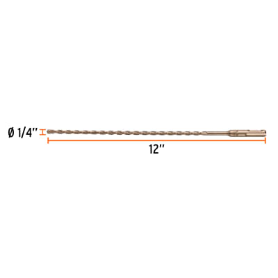 Broca SDS Plus 1/4 x 12