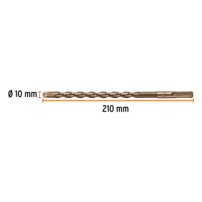 Broca SDS Plus 10 x 210 mm