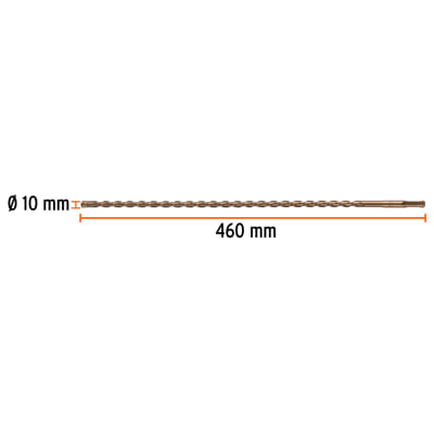 Broca SDS Plus 10 x 460 mm