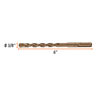 Broca SDS Plus 3/8 x 6