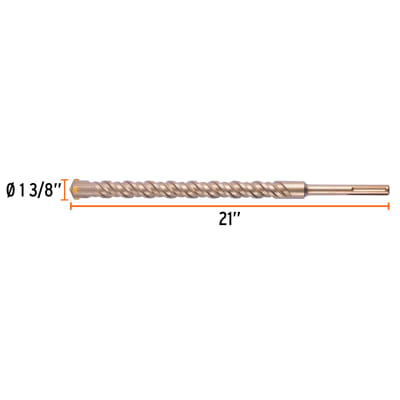 Broca SDS Ma x de 1-3/8 x 21