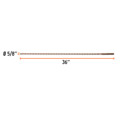 Broca SDS Ma x de 5/8 x 36