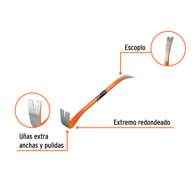 Barreta pata de cabra BU-60X