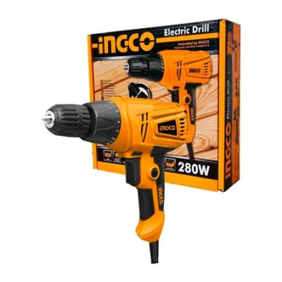 Taladro atornillador eléctrico de 10mm Ingco
