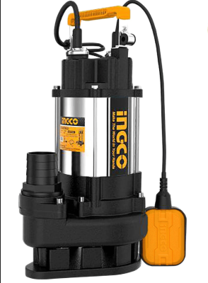 BOMBA SUMERGIBLE 750W POZO NEGRO METALICA