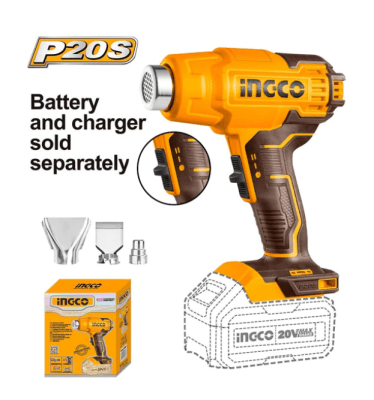 Pistola de Calor 20V Y 3 REPUESTO