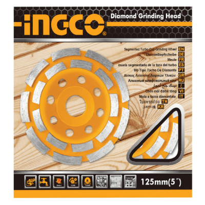 DISCO DIAMANTADO DE DESBASTE PARA HORMIGON 125MM