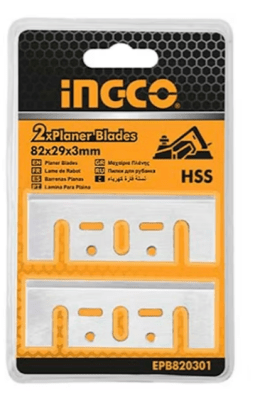 HOJA DE CEPILLADO 82*29*3.0MM 2PIEZAS/SET