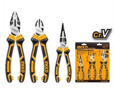 SET DE ALICATES 3 PIEZAS CRV