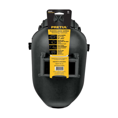 Casco para soldar con lente abatible, Pretul