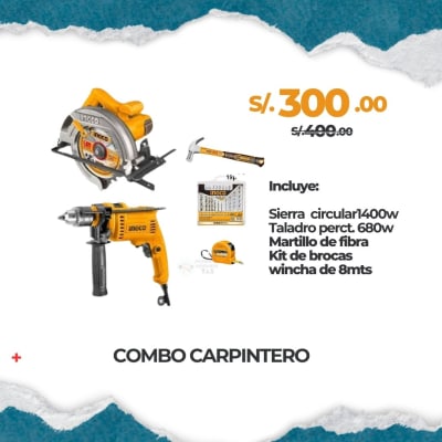 Combo Carpintero
