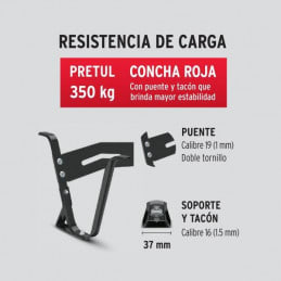 Carretilla 5.5ft³ Pretul