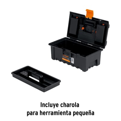 Caja de herramientas con compartimientos, Truper