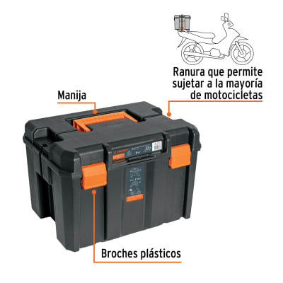 Caja para herramienta, profunda de 17