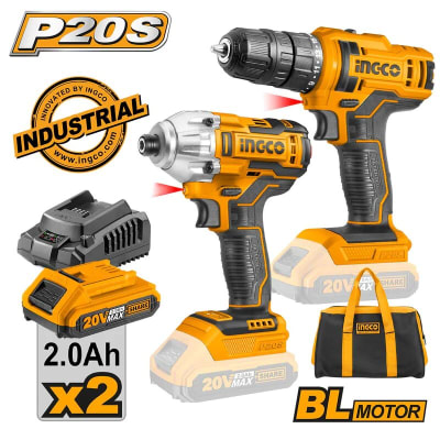 kit atornillador de impacto Ingco