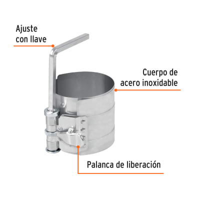 Compresor para anillos de pistón
