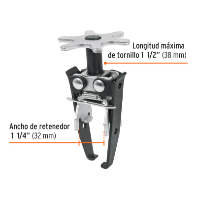 Compresor de resortes de válvulas con cabeza