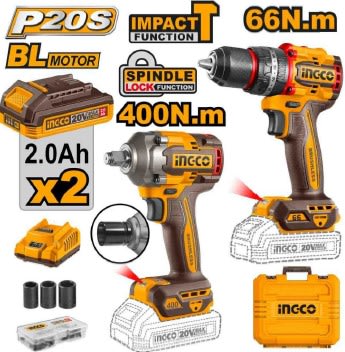 Kit combinado inalámbrico de 2 PCS CIDLI206681 Y CIWLI20401