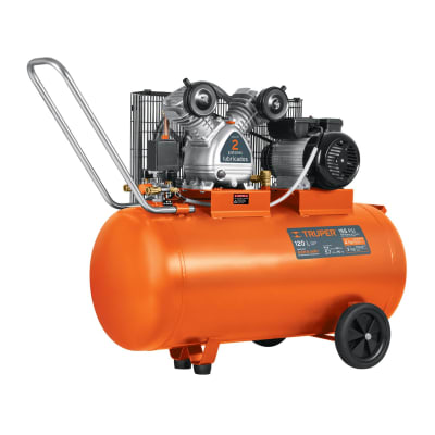 Compresora de banda horizontal 120 litros