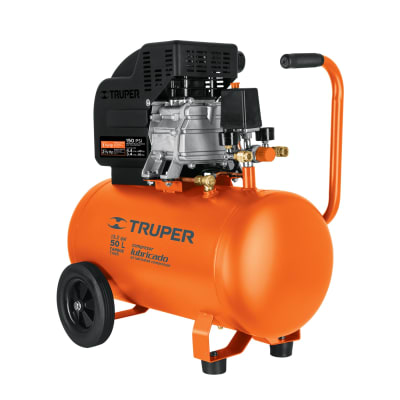 Compresora lubricada 50 litros Truper
