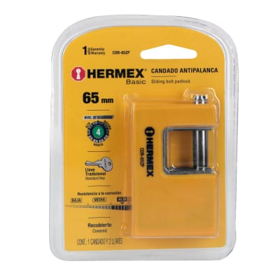 Candado antipalanca, Hermex basic